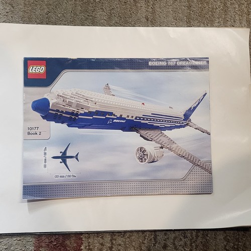 Lego Boeing 787 Dreamliner 10177 - INSTRUCTION MANUAL ONLY - - Picture 6 of 8