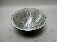 Single 7 Semi Sealed Beam Round Flat Glass Clear Lens Headlight Housing H4 Type