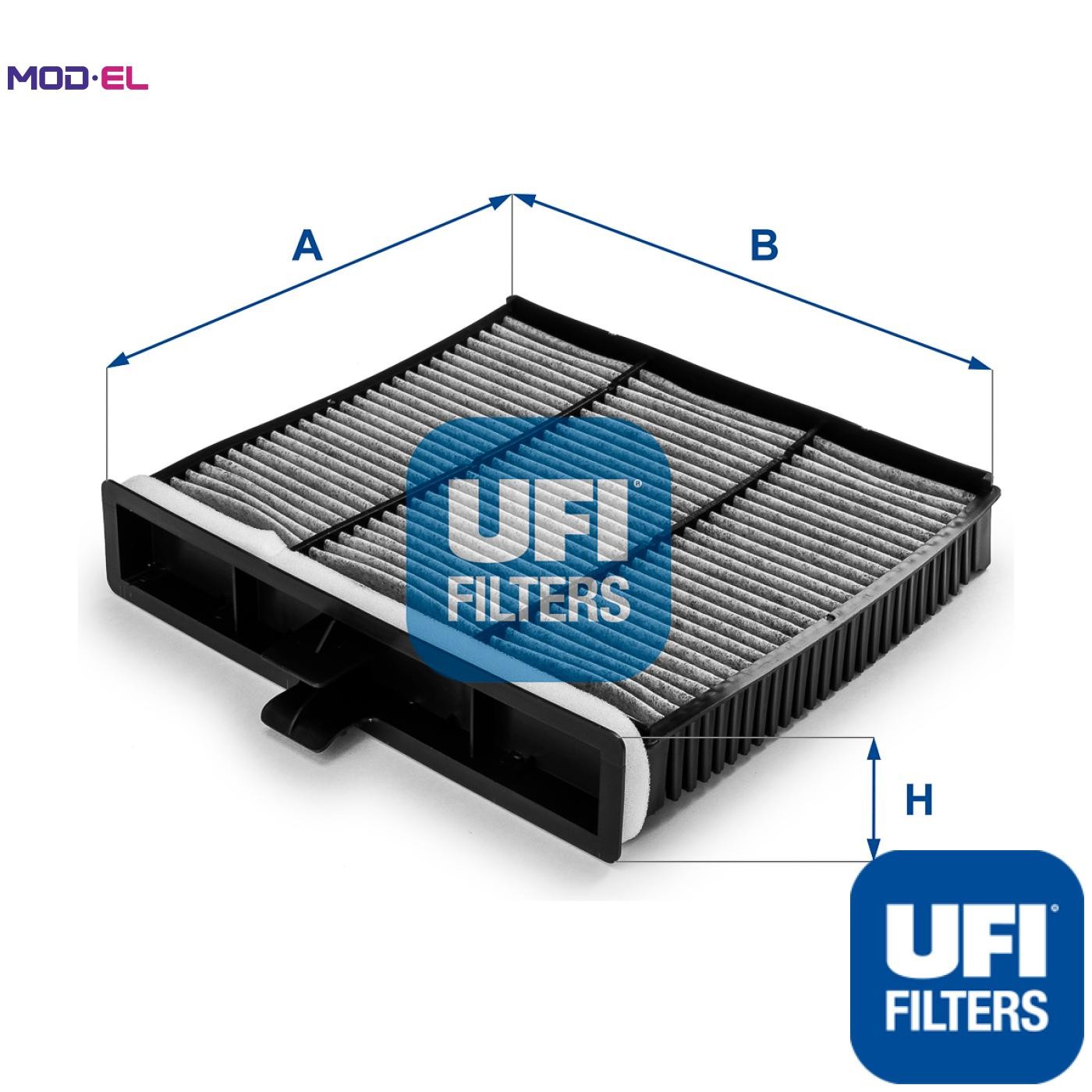 FILTER CABIN AIR 54.237.00 FOR RENAULT SCENIC/II/GRAND K9K734/732/728/724 1.5L