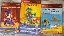 LeapFrog Tag LeapReader Learn to Read Short Vowels Plus Long U 6 Book Lot