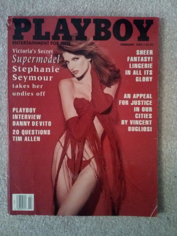 Playboy February 1993 Stephanie Seymour Jennifer LeRoy Danny DeVito Tim Allen