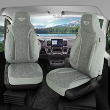 Wohnmobil Sitzbezüge passend für Hymer Eriba Touring Premium (Grau)