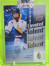 BLAYRE TURNBULL 2024-25 Upper Deck PWHL Elevated Talent #ET-17 Toronto Sceptres