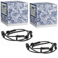 2X Vemo ABS-SENSOREN Hinten Passend FüR Abarth 500 500C Fiat 500 Ford KA | V24-7