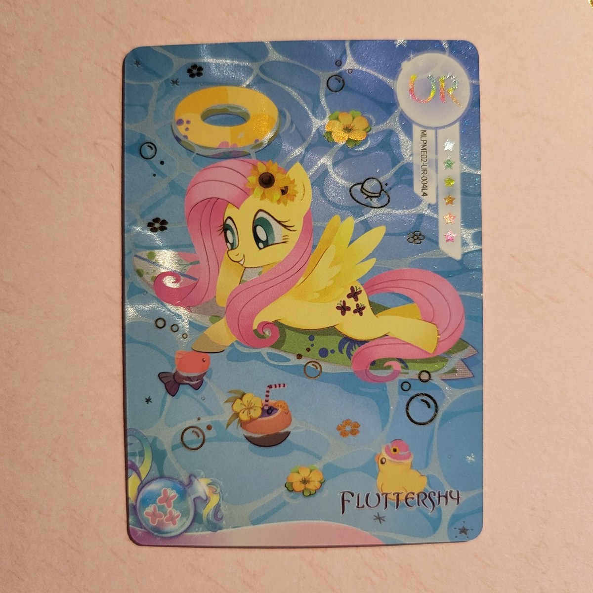 Fluttershy MLPME02-UR-004 Kayou My Little Pony Card English UR | eBay
