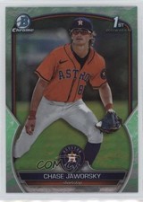 2023 Bowman Draft Chrome Lunar Glow Refractor Chase Jaworsky #BDC-45 6u5