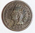 Indian Head Penny Lot of "1" VERY NICE 1888 GOOD OR BETTER°$ FREE SHIPPING $#890