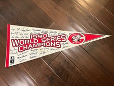 1990 Cincinnati Reds World Champions, Full Size Pennant