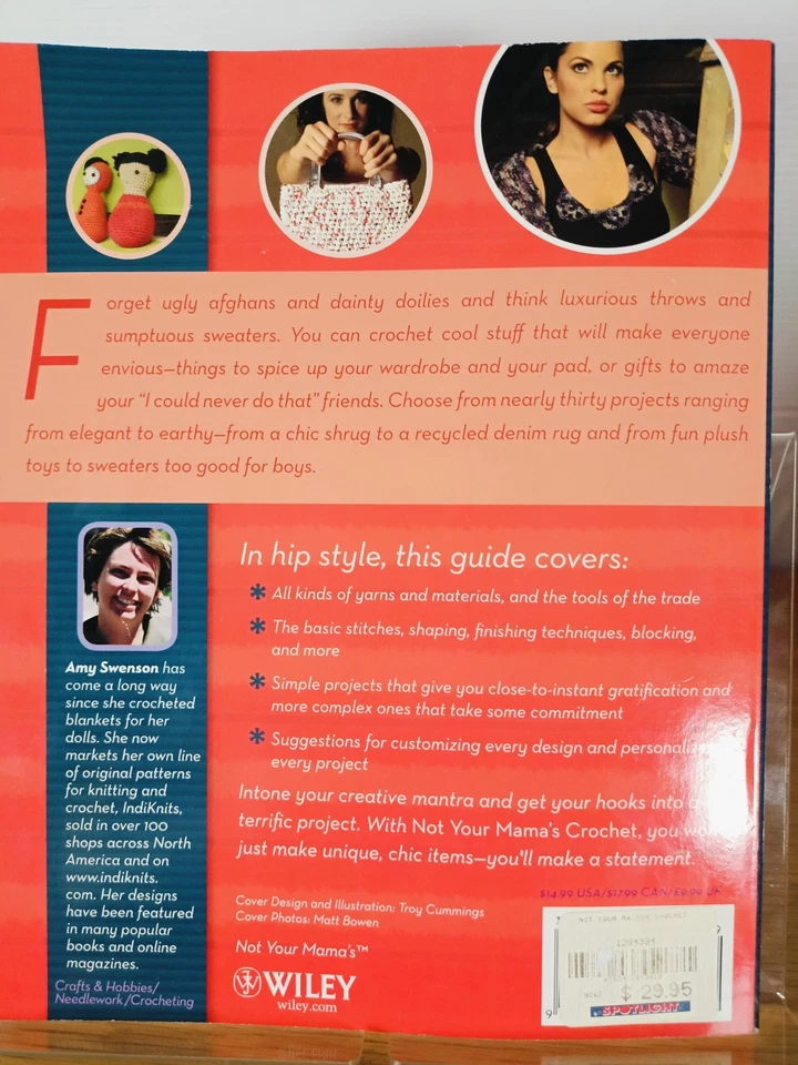 Not Your Mama's Crochet Cool Creative Ways To Join The Chain Gang PB Amy Swenson - Image 2 of 4