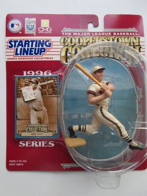 1996 MLB Starting Lineup Mel Ott Baseball Action Figure Cooperstown Collection