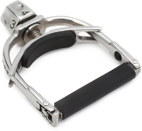 Shubb F5 FineTune Yoke Capo for Banjos and Mandolins - Stainless Steel