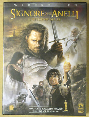 Il Signore degli Anelli Il Ritorno del Re DVD MOVIE FILM