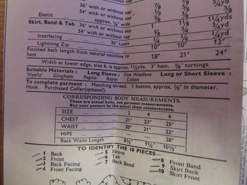 (1960’s) Style 1749 Sewing pattern Girls Child Drop Waist Party Dress Cut age 4 - Picture 6 of 8