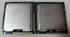 Lot of 2 Intel Xeon LC3528 SLBWG 1.73 Ghz Dual Core LGA1366 Server CPU Processor