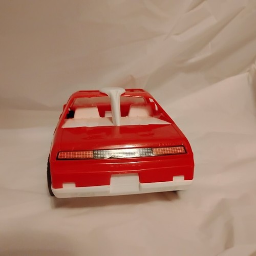 Processed Plastics Pontiac Fiero 11″ Red & White Vintage Plastic Vehicle - Picture 6 of 8