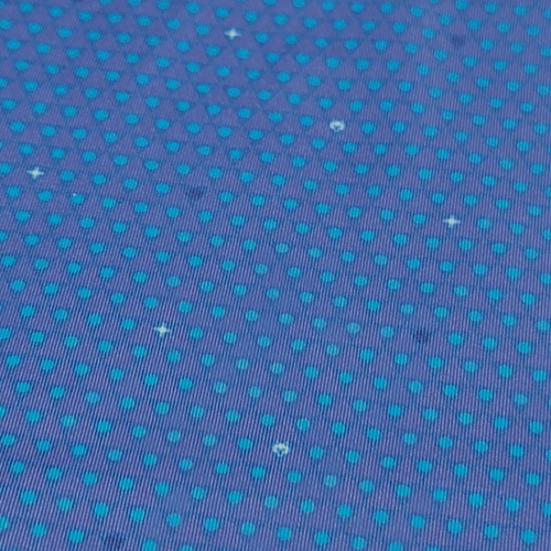 GREYSON Sz XXL Shirt Blue All Over Geometric Hidden Wolf Triangle Dot Golf Polo - Picture 6 of 14