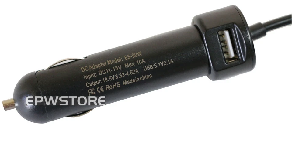 19.5V 4.74A 90W Dc Car Adapter Charger For HP Compaq Series 6720s 6720t 6730b - Bild 4 von 4