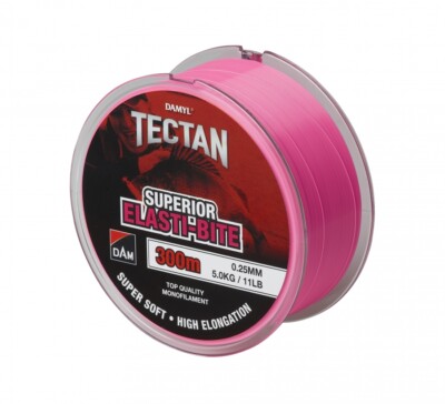 (0,026 /m) DAM TECTAN Superior Elasti-Bite monofile Angelschnur 300m 0,20-0,45mm