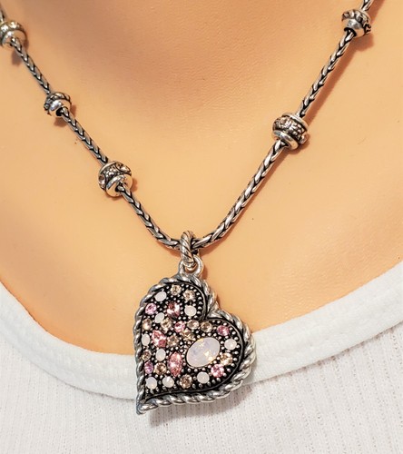 Brighton pink crystal rhinestone 