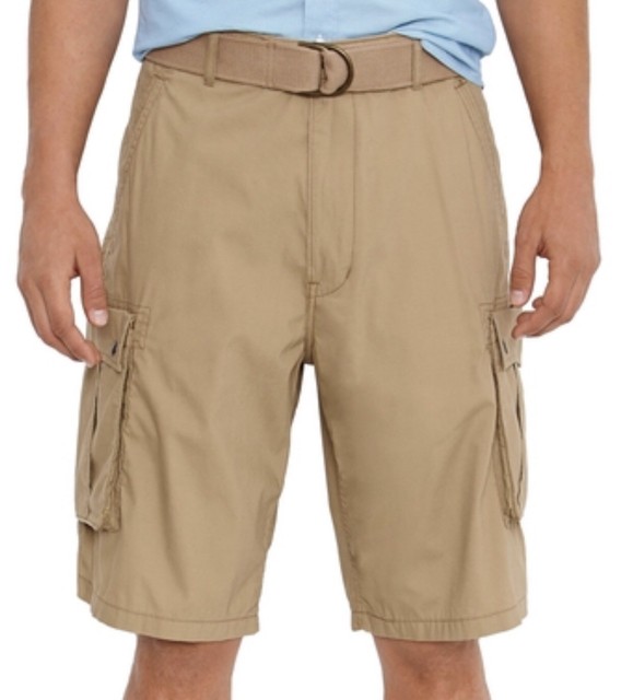 Mens NWT Levis Snap Cargo Shorts Harvest Gold Relaxed Fit Below the Knee sz 30 | eBay
