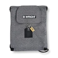Slash Resistant Drawstring Bag With Top Flap & Locking Mechanism | Anti Theft