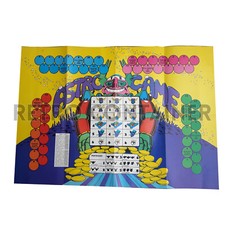 Poster Promozionale Vintage anni '80 Robot Astrorobot Gioco da Tavolo Goldrake