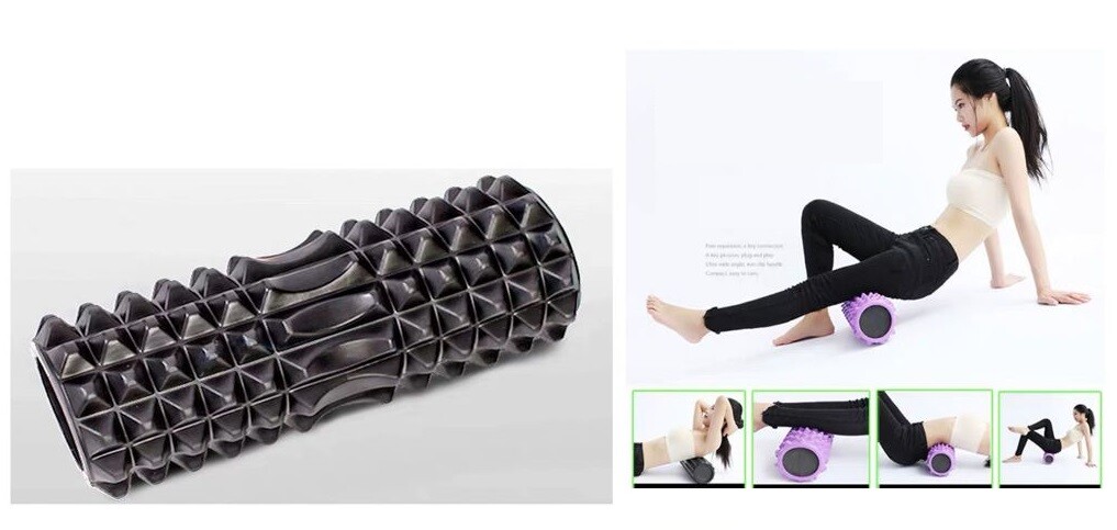 Rodillo Fitness Pilates Espuma Tubo Ejercicios Gimnasio Yoga Masaje Espalda Dfh