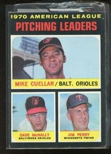1971 TOPPS #69 PITCHING LEADERS NRMINT E013208
