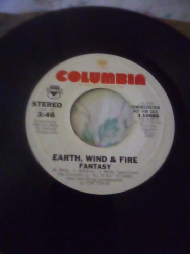 Earth Wind & Fire 45 Fantasy PROMO COLUMBIA - Picture 4 of 5