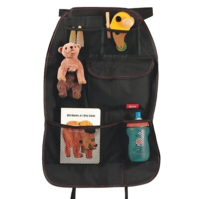 Diono Stow 'n Go Car Back Seat Organizer for Kids, Kick Mat Back Seat Protector