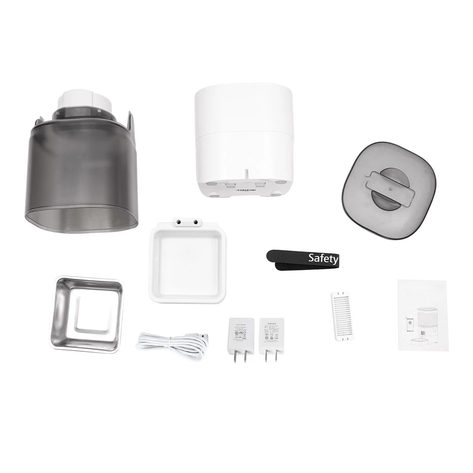 6L/5.45Qt Automatic Smart Pet Food Dispenser Automatic Cat Dog Food Dispenser - Image 4 of 4