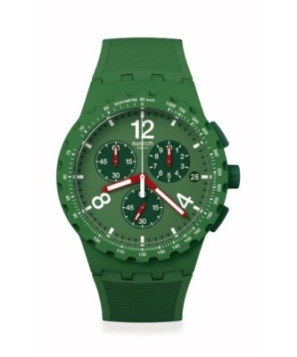 SWATCH SUSG407 PRIMARILY GREEN SWISS MADE