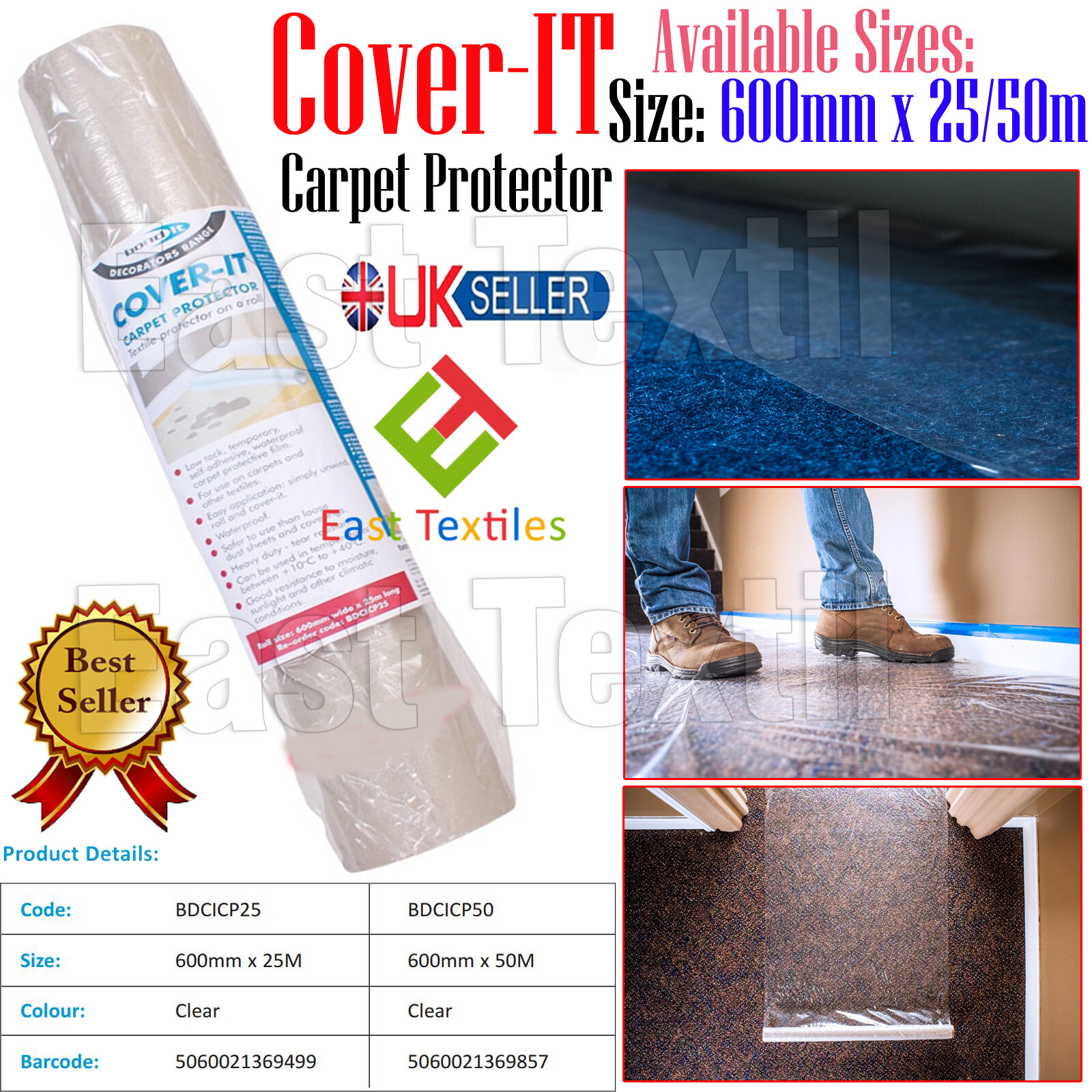 waterproof carpet protector