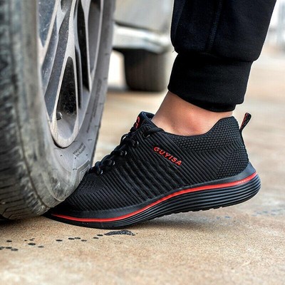 Womens Breathable Work Steel Toe Cap Boots Indestructible Sneakers Casual Shoes