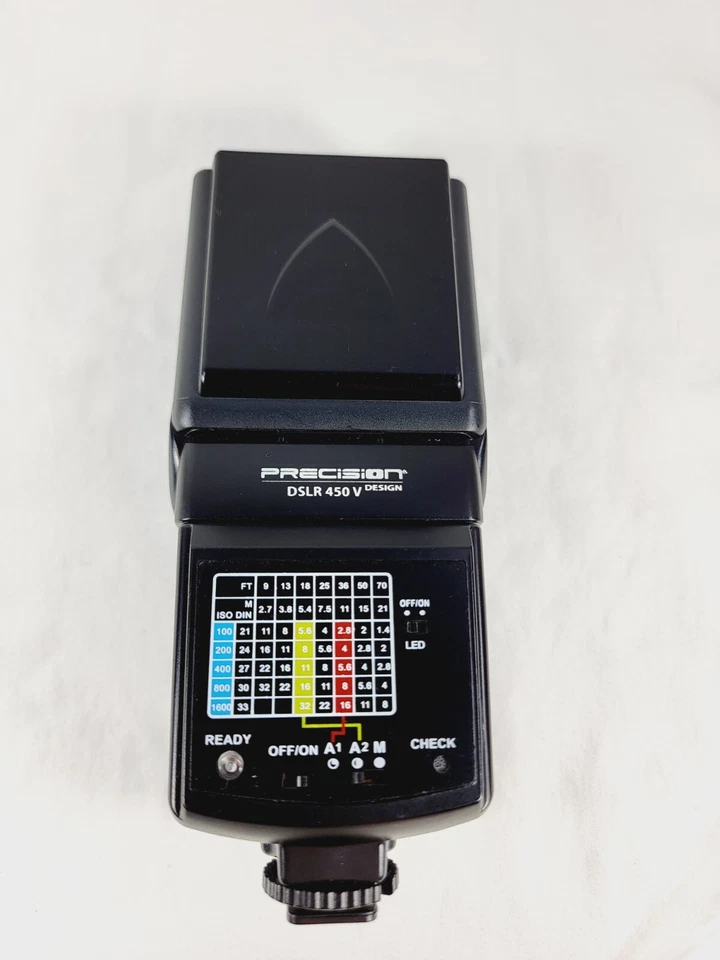 Precision Design DSLR450V High Power Auto Flash with LED Video Light. New. - Image 4 of 4