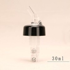 6Pcs Quick Shot Pourer Optic Spirit Measure Bar Bottle Pourers Drink Cocktail