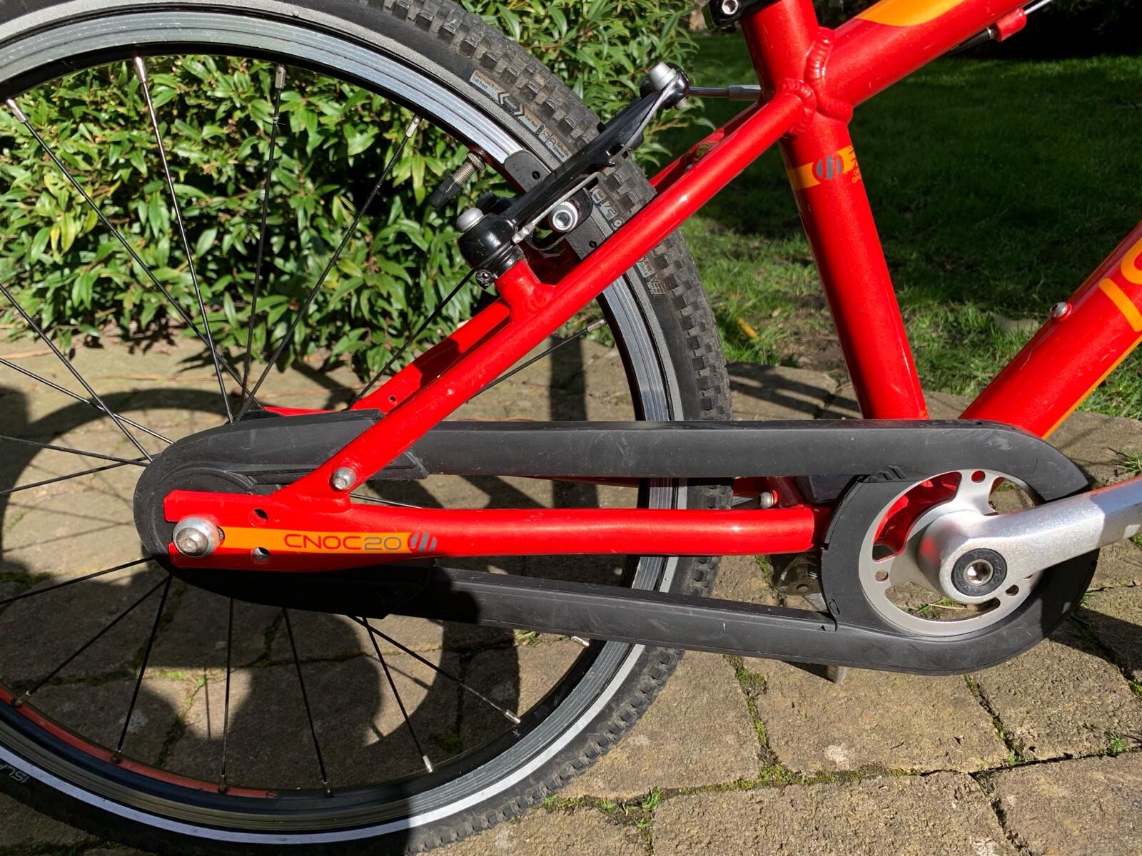Islabikes Cnoc 20 Kids Bike In Red Great Condition eBay