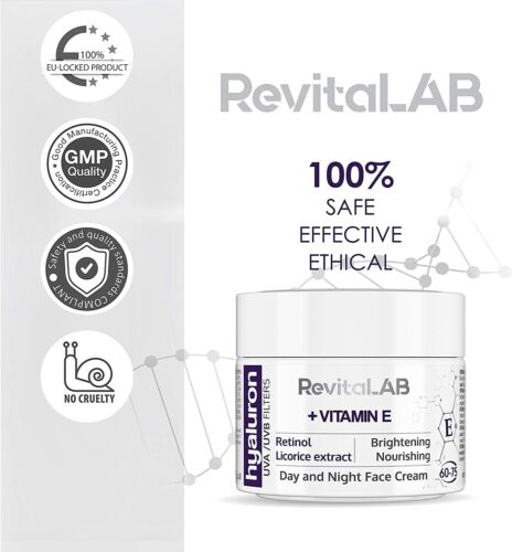 FACE LIFT CREME Serum ANTI-AGING RETINOL Tag & Nacht Lifting Gesichtsfeuchtigkeitscreme - Bild 3 von 10
