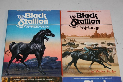 Black Stallion Box Set, Books 1,2,5,13,Walter Farley,Vintage Books with Slipcase - Picture 6 of 11