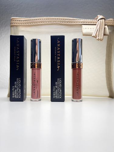Anastasia Beverly Hills Liquid Lipstick Duo Set ashton / crush - 2.2g each
