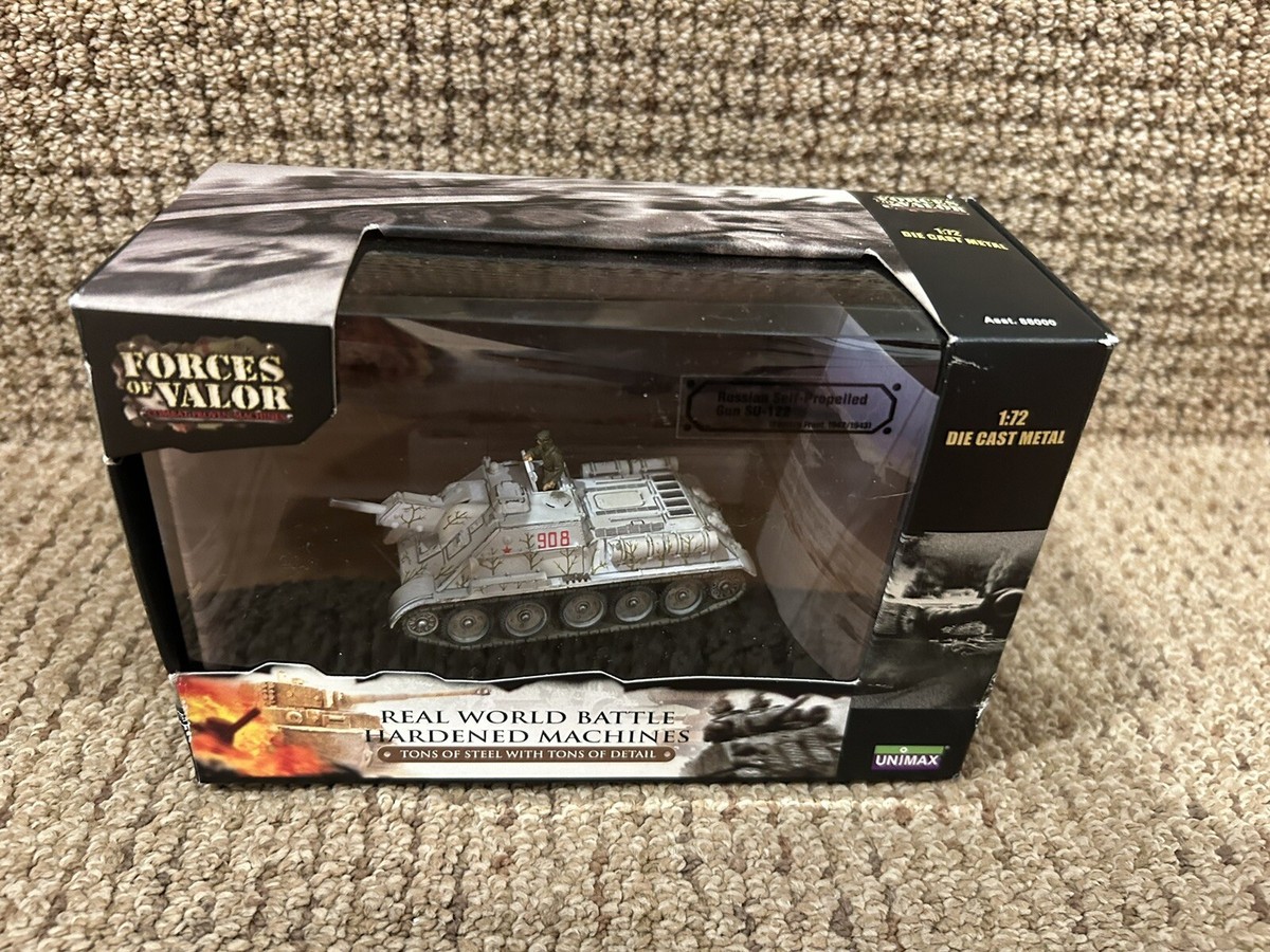 Unimax Forces of Valor 1:72 SU-122 Tank Destroyer Eastern Unimax Forces of Valor 1:72 SU-122 Tank Destroyer Eastern