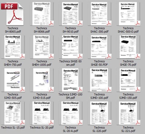 Manual de Servicio Técnico, Receptor Sintonizador Amplificador Amplificador, Reparación PDF Computadora DVD Foto 3 de 4