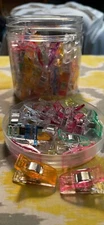 100 Pcs Sewing Premium Plastic Clips with Box Notions for Sewing