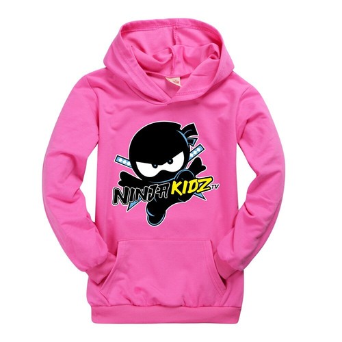 Sudaderas con Capucha Bolsillo NINJA KIDZ Sudadera con Capucha Pullover Hip Hop Camiseta Sudadera con Capucha - Imagen 20 de 37