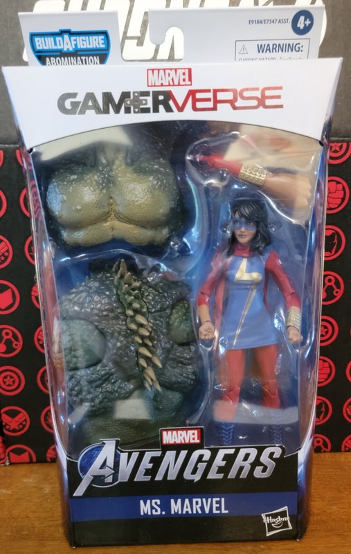 Marvel Gamerverse Avengers Ms. Marvel Build-A-Figure [Unopened]