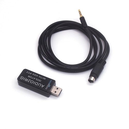 New Digital Modes Interface For Amateur Radio w/Built-in Audio Codec Vox PTT KIT - Zdjęcie 2 z 12