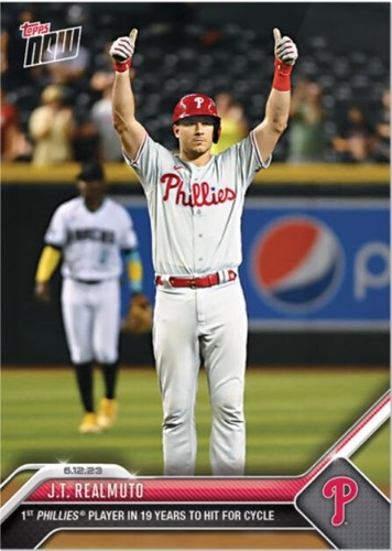 2023 Topps Now 434 J.T. Realmuto