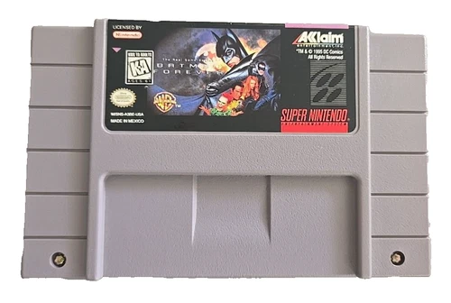Batman Forever (Super Nintendo Entertainment System, 1995) SNES Tested
