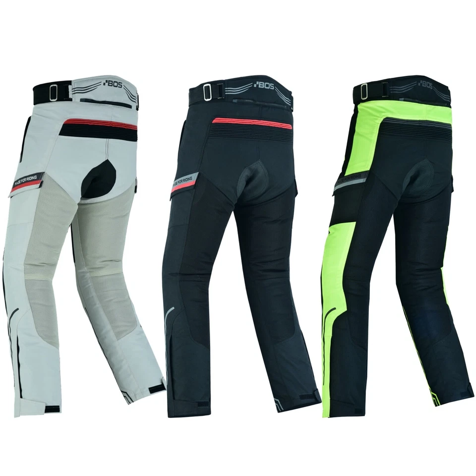 Motorradhose mit Protektoren Herren Textil Motorrad Roller Hose Herren Motorrad  - Bild 2 von 3