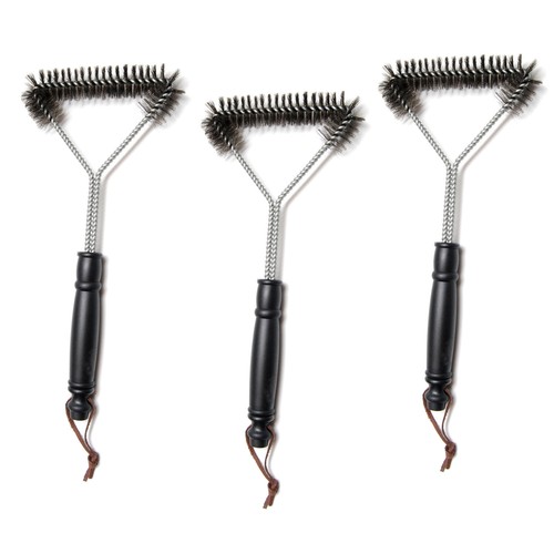Grill Cleaning Brush 12" Inch Heavy Duty BBQ Stainless Steel Bristles (1~2Pcs) - Picture 9 of 9